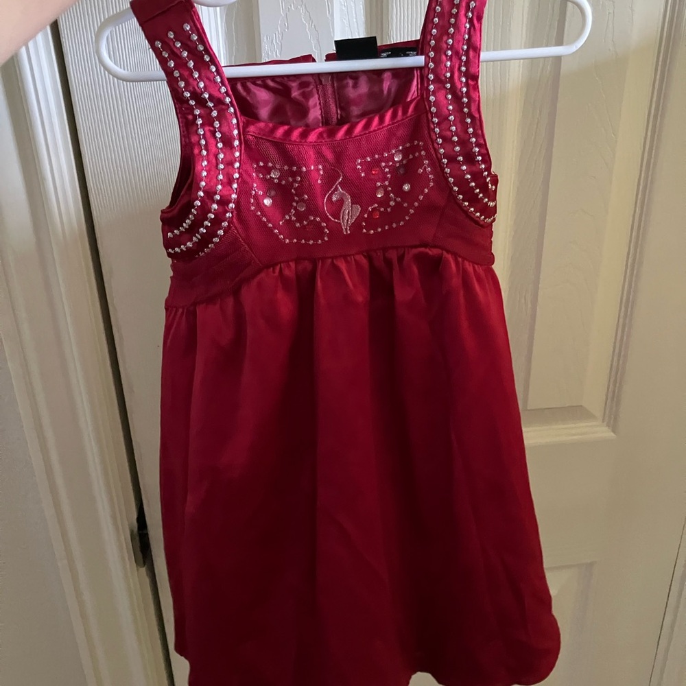 Baby Phat Kids Burgundy Dress 2T - Picture 7 of 7